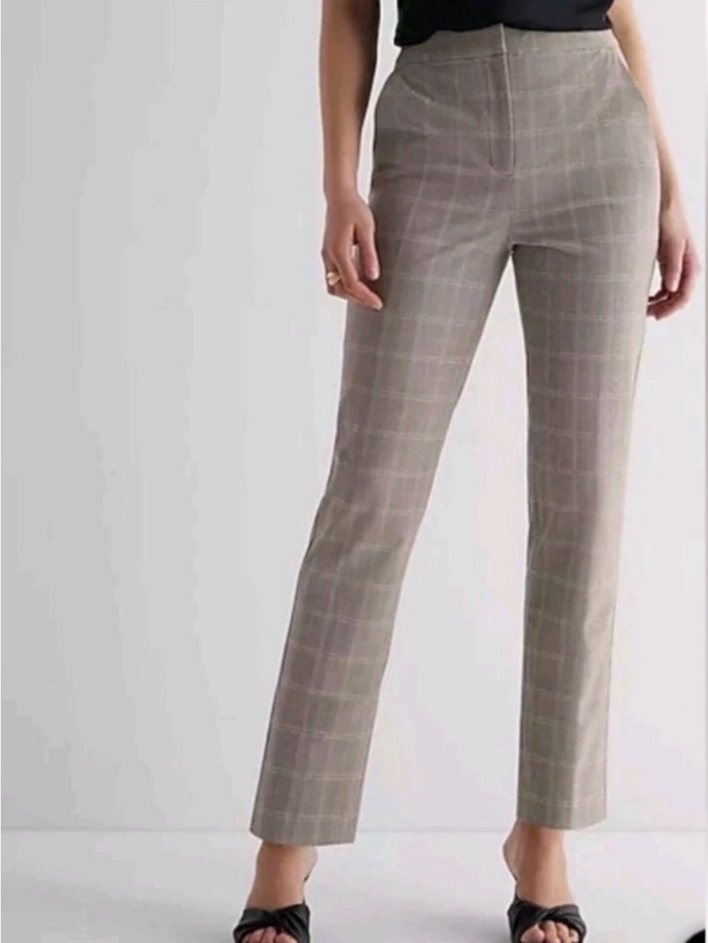 Express editor super high rise ankle pant